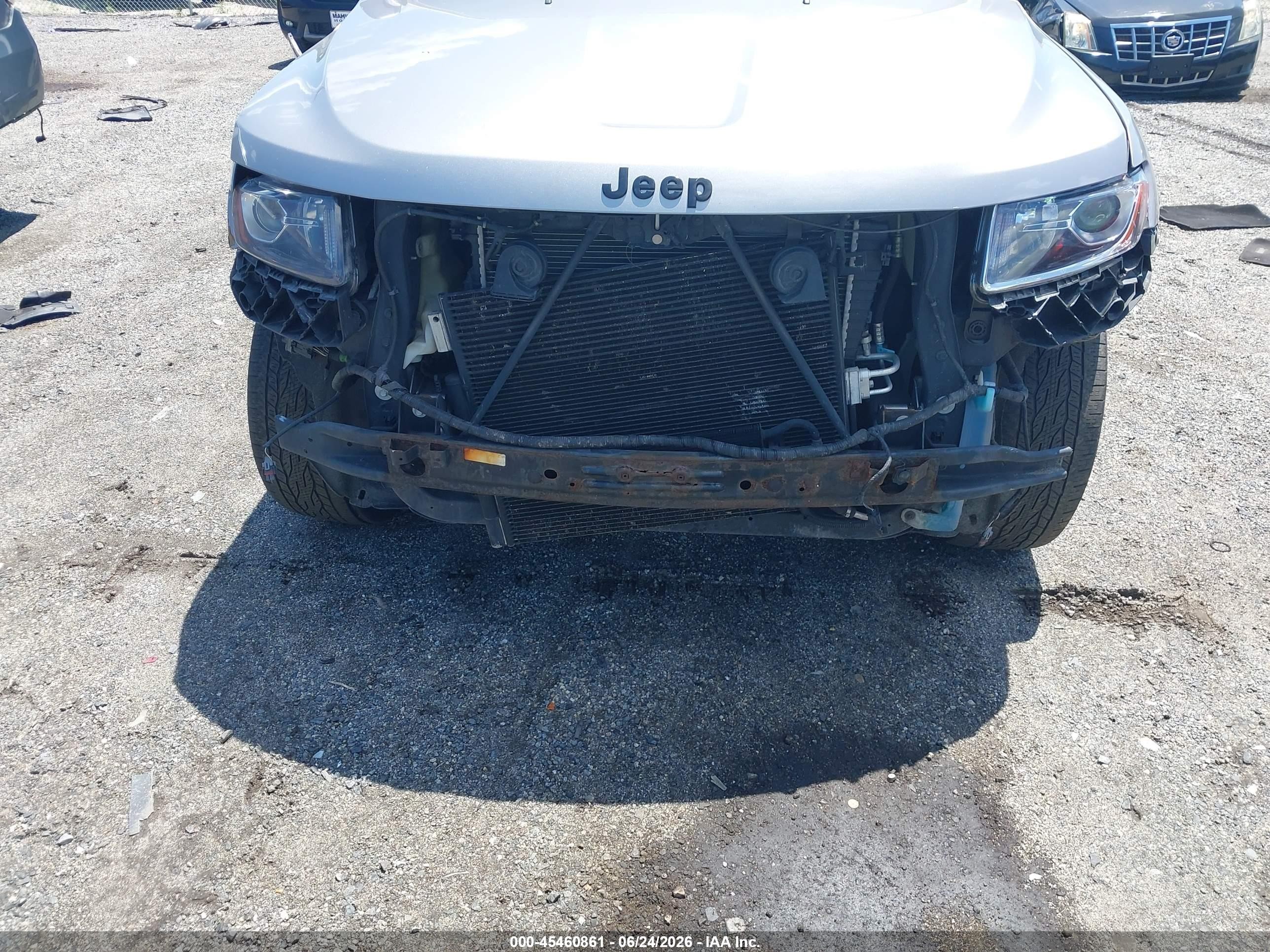2014 Jeep Grand Cherokee Altitude Gray vin: 1C4RJFAG8EC571020