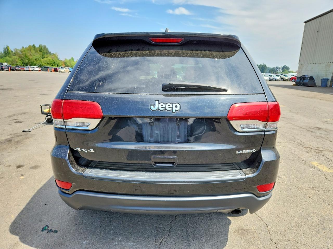 2015 Jeep Grand Cherokee Laredo Black vin: 1C4RJFAG8FC173694
