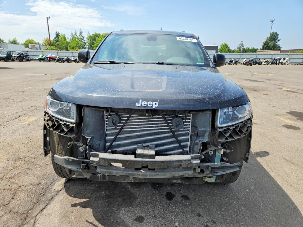 2015 Jeep Grand Cherokee Laredo Black vin: 1C4RJFAG8FC173694