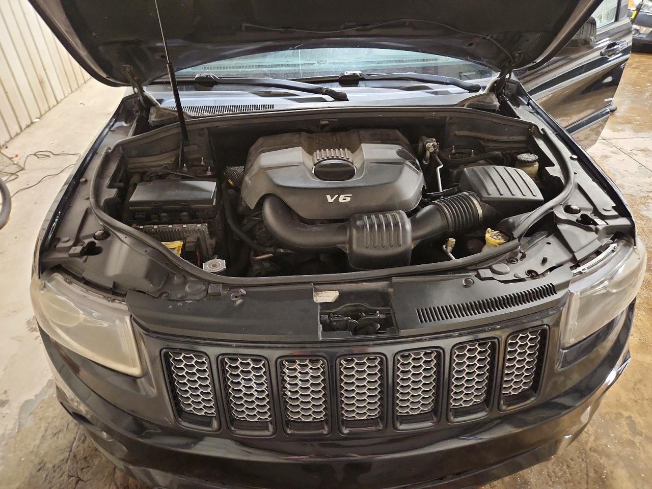 2015 Jeep Grand Cherokee Laredo Black vin: 1C4RJFAG8FC627958
