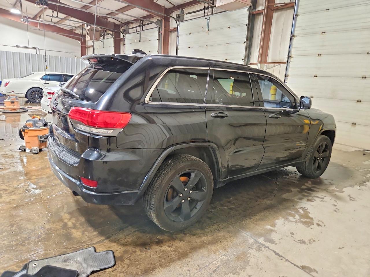 2015 Jeep Grand Cherokee Laredo Black vin: 1C4RJFAG8FC627958