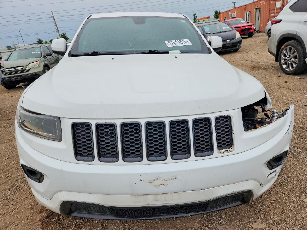2015 Jeep Grand Cherokee Laredo White vin: 1C4RJFAG8FC758999