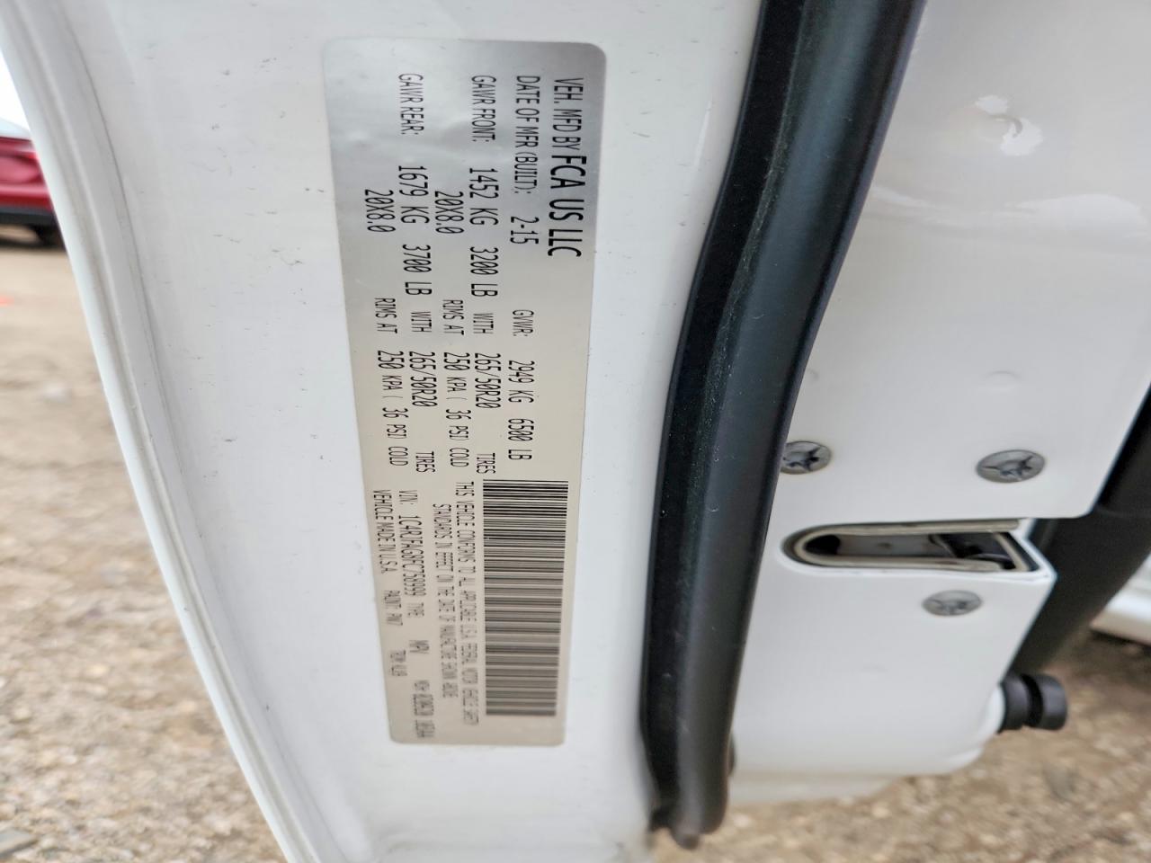 2015 Jeep Grand Cherokee Laredo White vin: 1C4RJFAG8FC758999