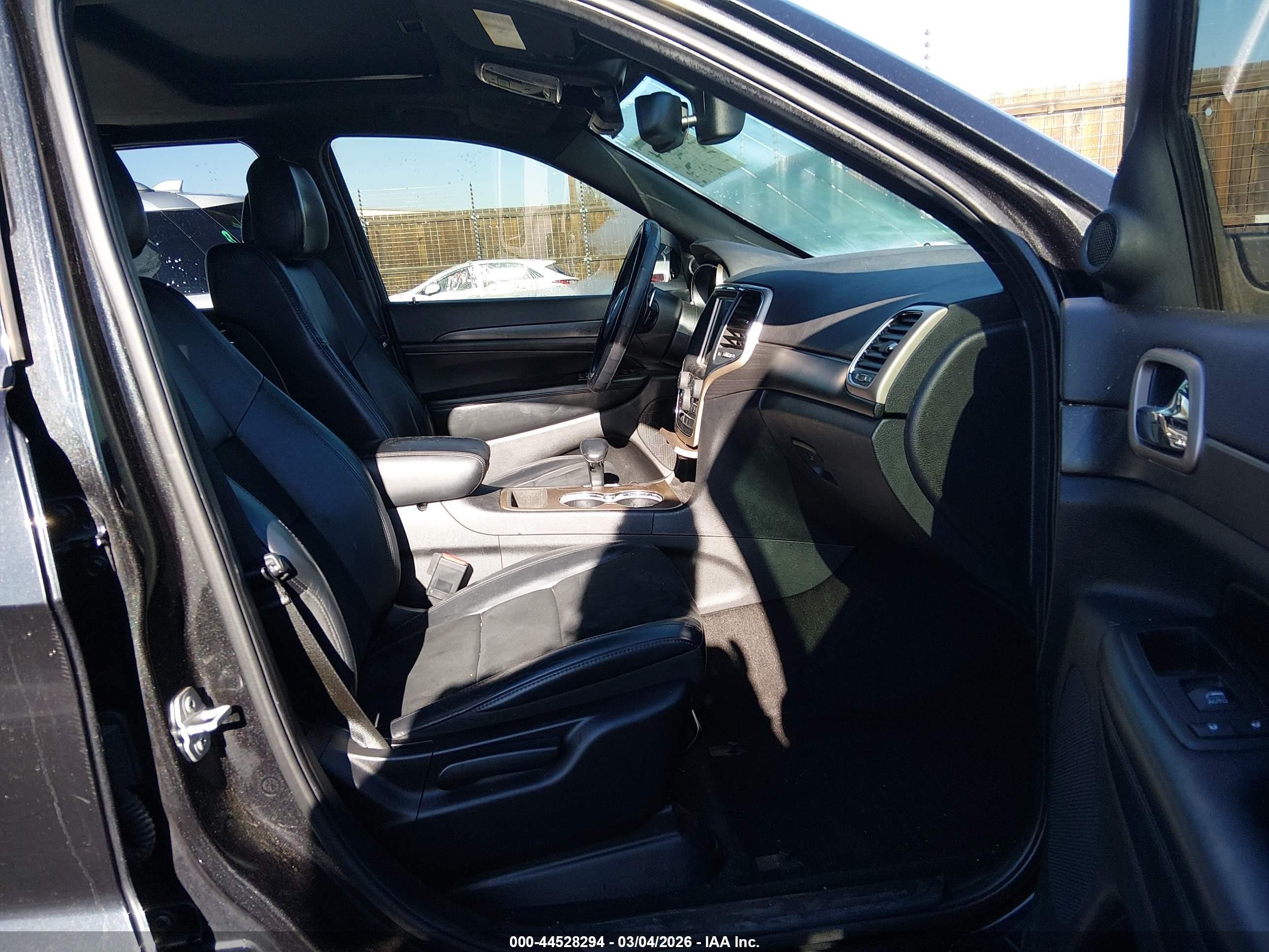 2015 Jeep Grand Cherokee Altitude Black vin: 1C4RJFAG8FC796541
