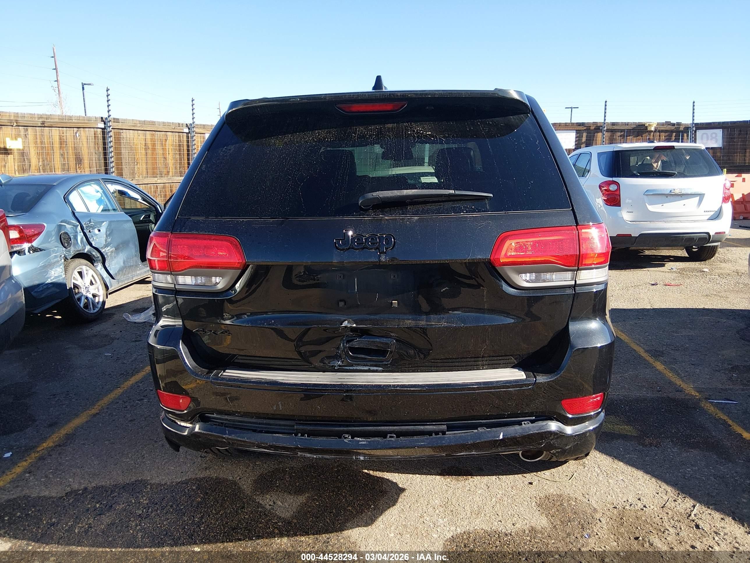 2015 Jeep Grand Cherokee Altitude Black vin: 1C4RJFAG8FC796541
