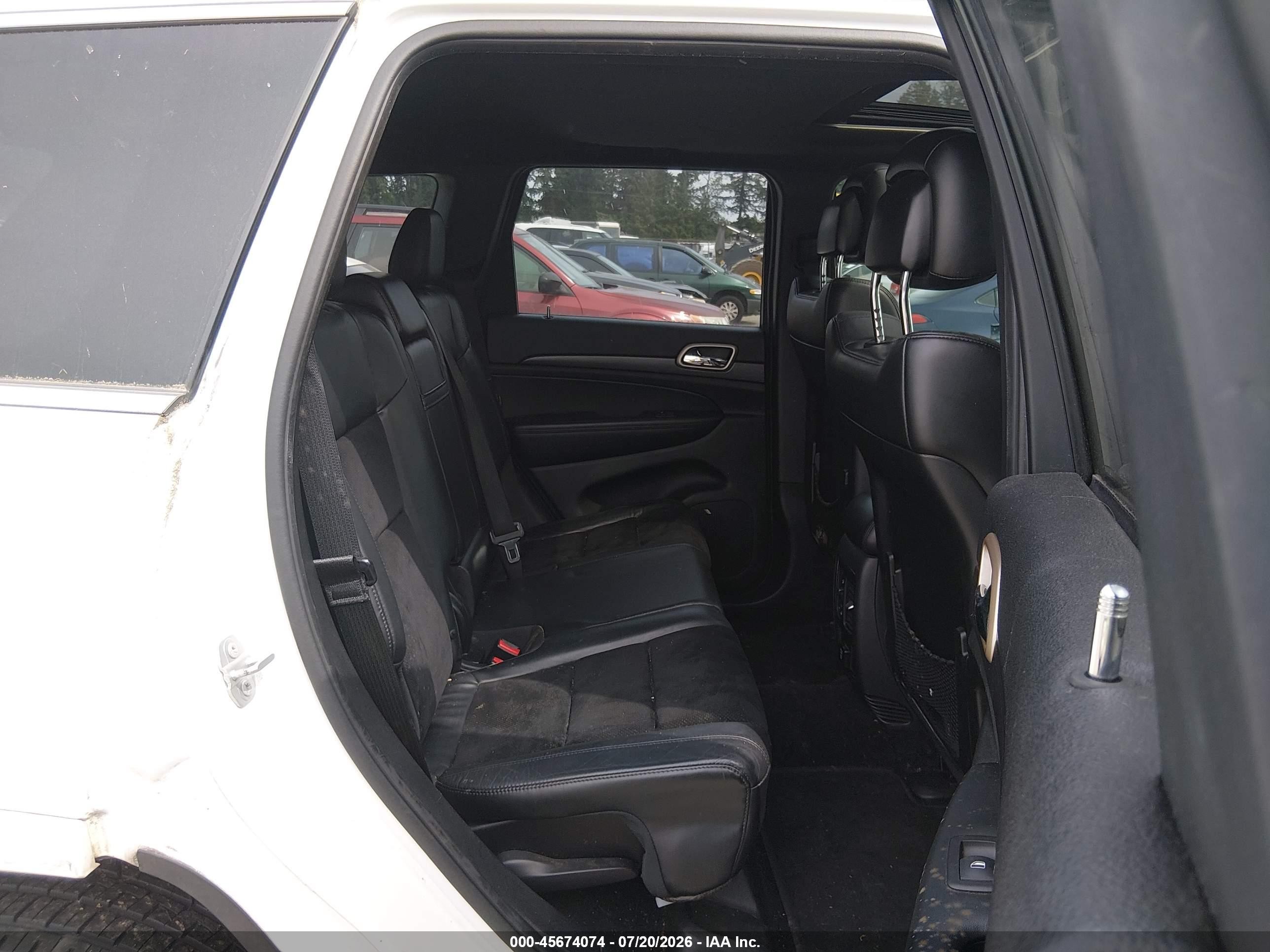 2015 Jeep Grand Cherokee Altitude White vin: 1C4RJFAG8FC834947