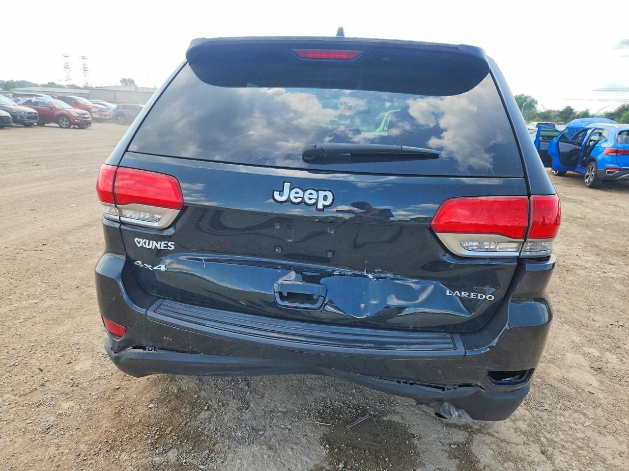 2015 Jeep Grand Cherokee Laredo Black vin: 1C4RJFAG8FC919593