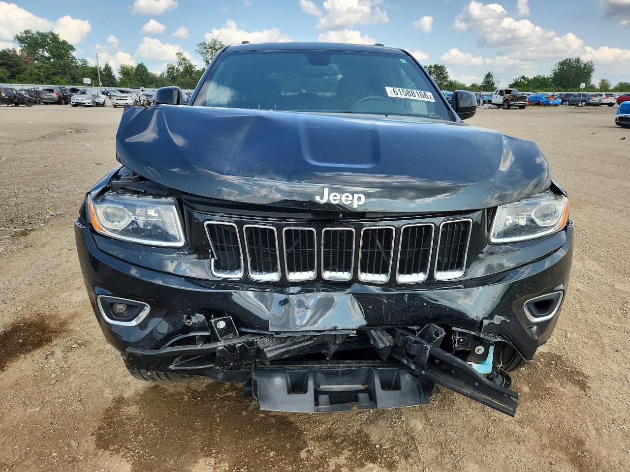 2015 Jeep Grand Cherokee Laredo Black vin: 1C4RJFAG8FC919593