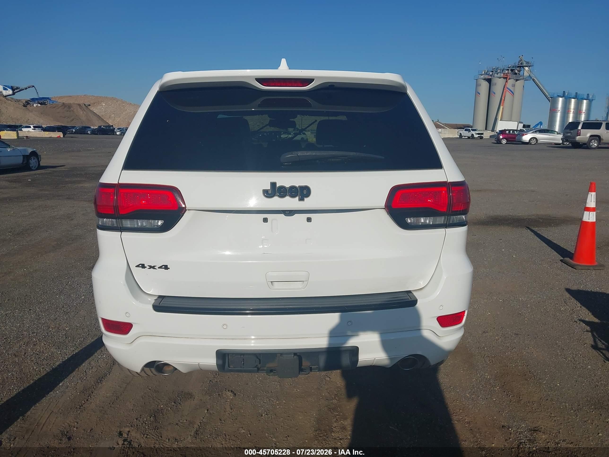2015 Jeep Grand Cherokee Altitude White vin: 1C4RJFAG8FC941318