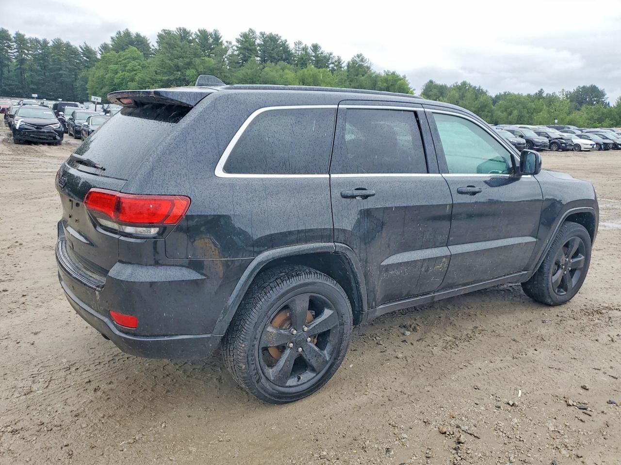 2015 Jeep Grand Cherokee Laredo Black vin: 1C4RJFAG8FC942887