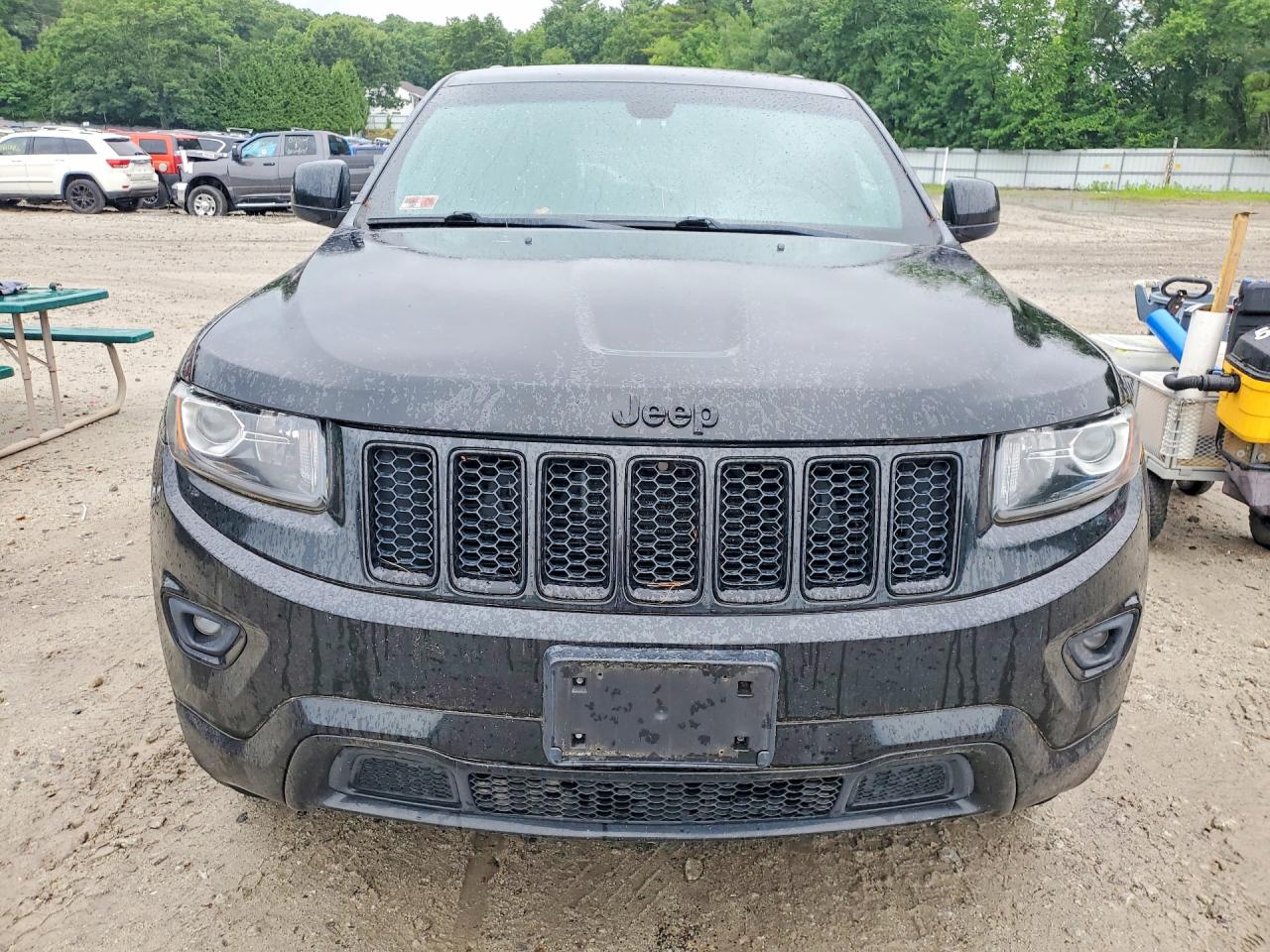 2015 Jeep Grand Cherokee Laredo Black vin: 1C4RJFAG8FC942887