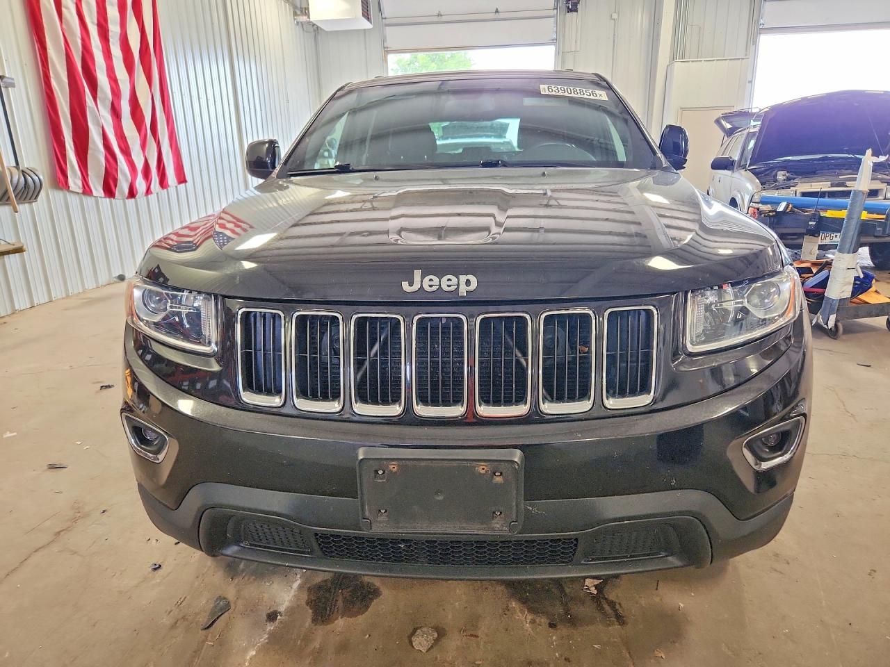 2015 Jeep Grand Cherokee Laredo Black vin: 1C4RJFAG8FC949712