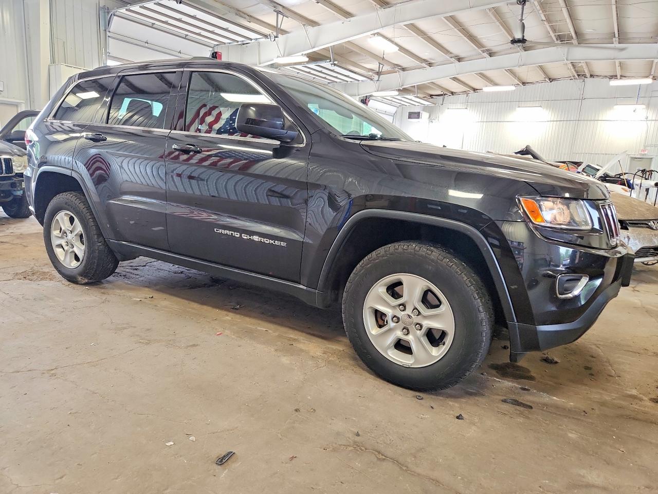 2015 Jeep Grand Cherokee Laredo Black vin: 1C4RJFAG8FC949712