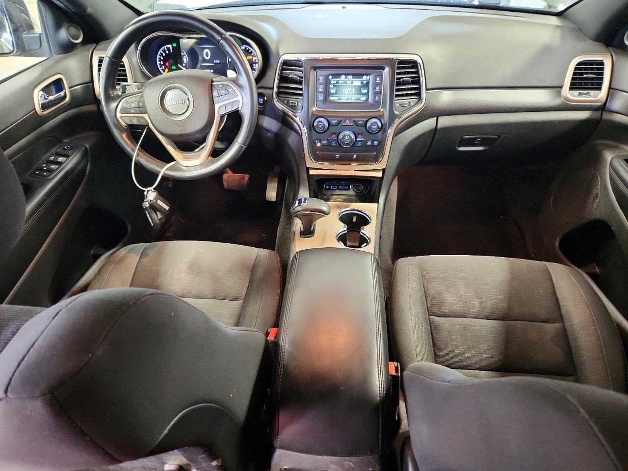 2015 Jeep Grand Cherokee Laredo Black vin: 1C4RJFAG8FC949712