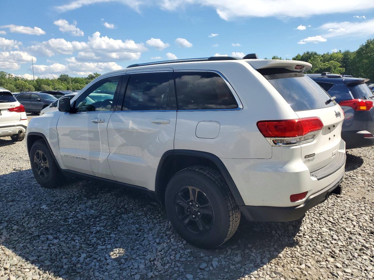 2015 Jeep Grand Cherokee Laredo White vin: 1C4RJFAG8FC949919