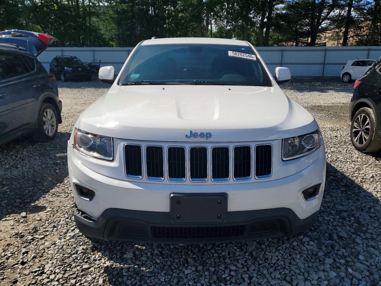2015 Jeep Grand Cherokee Laredo White vin: 1C4RJFAG8FC949919
