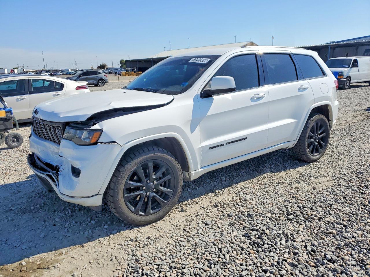 2018 Jeep Grand Cherokee Laredo White vin: 1C4RJFAG8JC188401