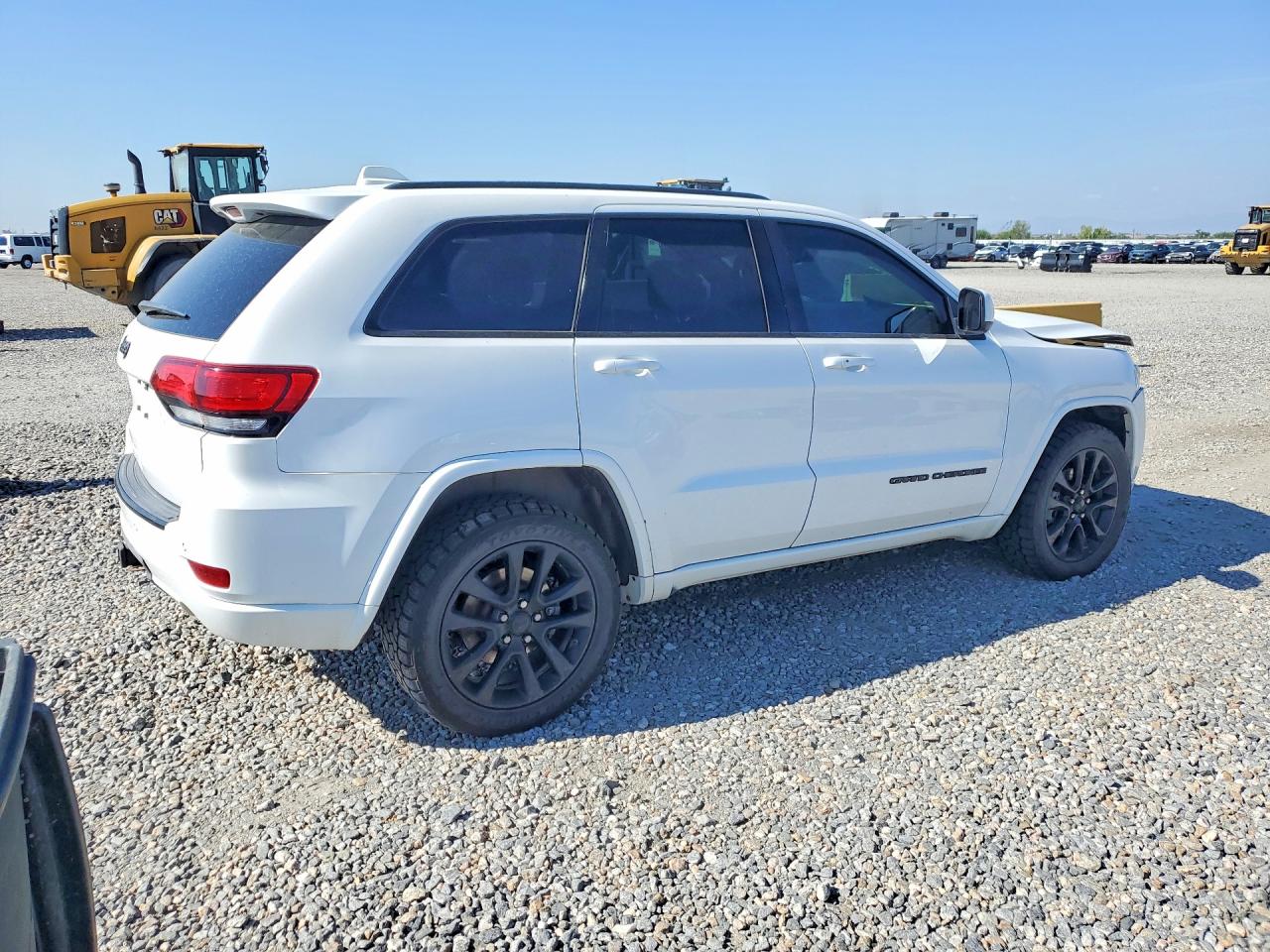 2018 Jeep Grand Cherokee Laredo White vin: 1C4RJFAG8JC188401