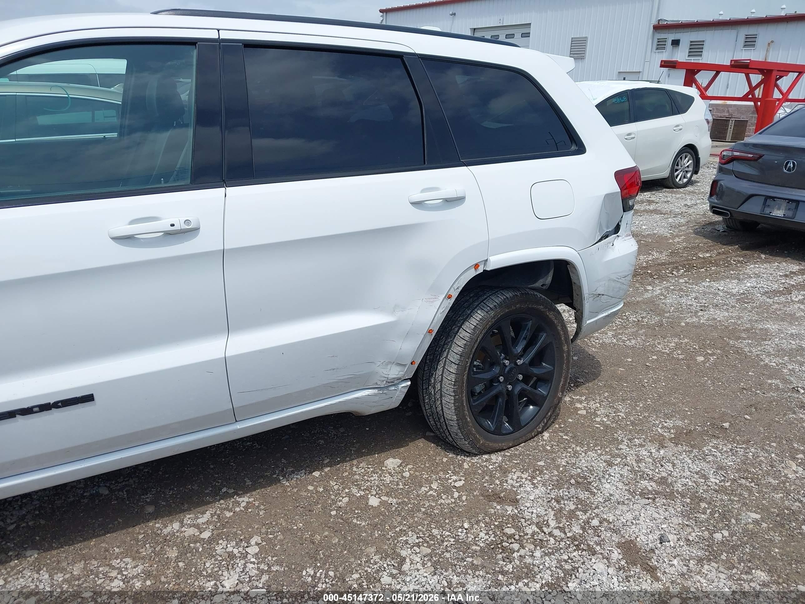 2021 Jeep Grand Cherokee Laredo X 4x4 White vin: 1C4RJFAG8MC549548
