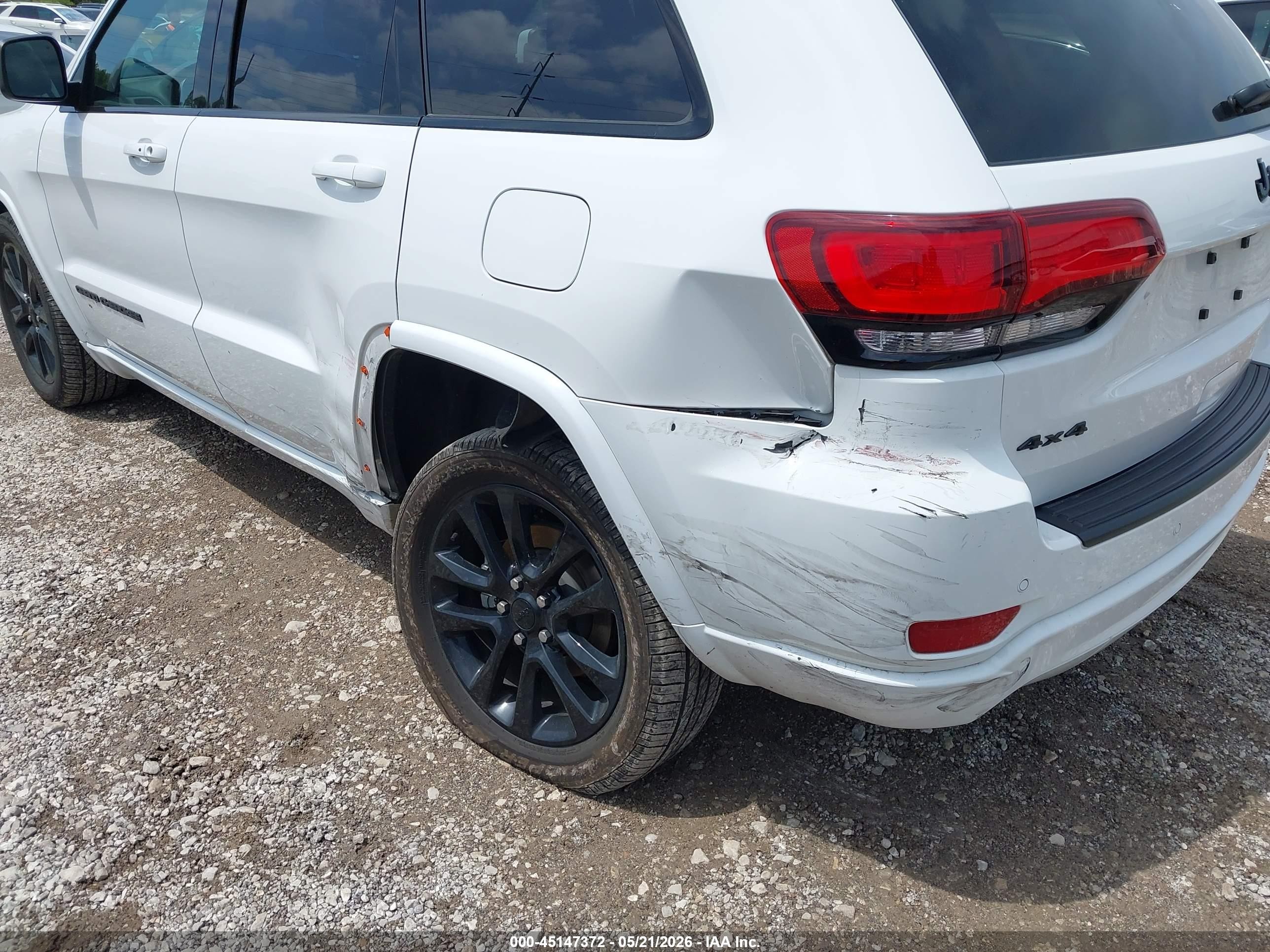 2021 Jeep Grand Cherokee Laredo X 4x4 White vin: 1C4RJFAG8MC549548