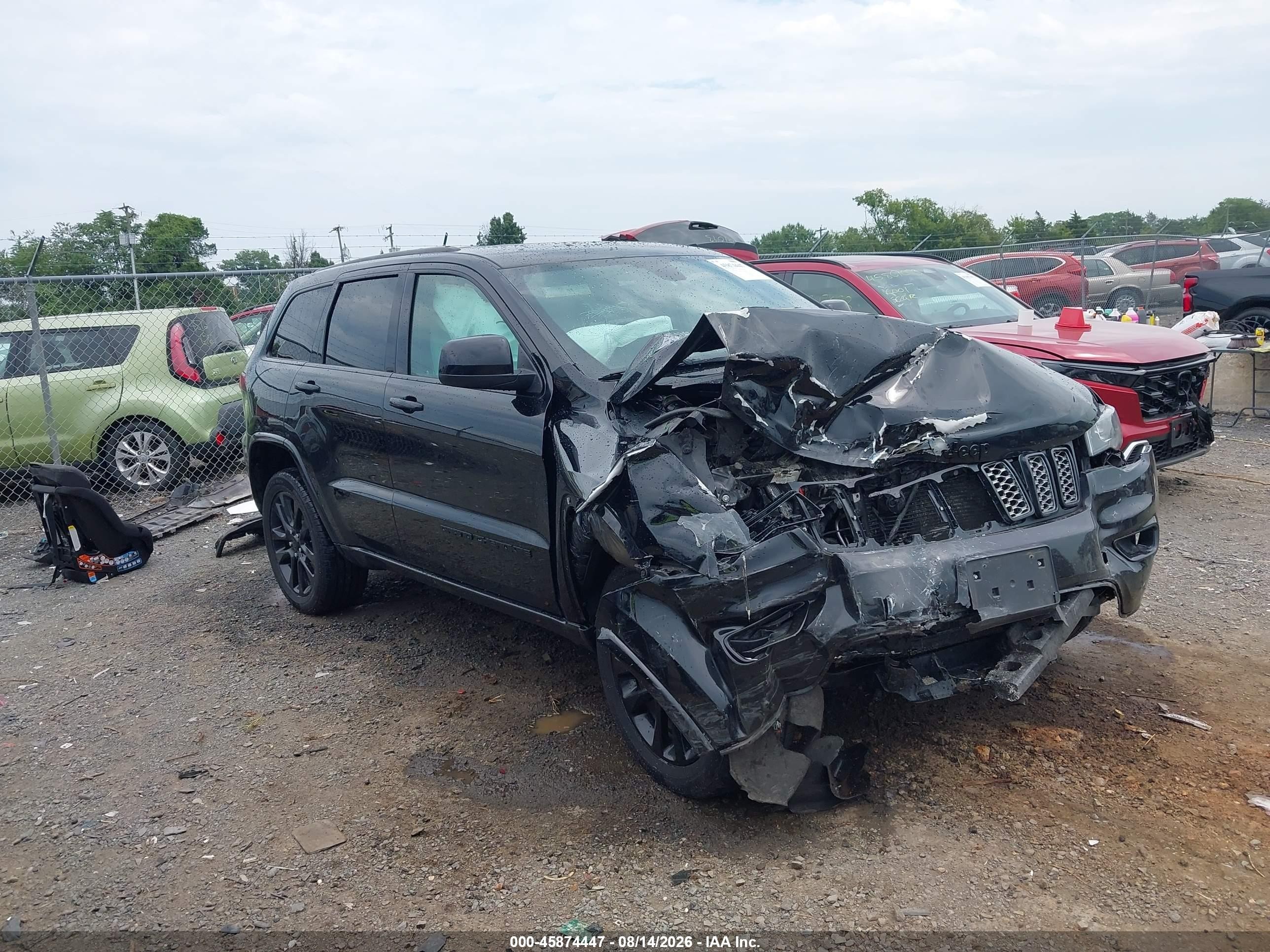 2021 Jeep Grand Cherokee Laredo X 4x4 Black vin: 1C4RJFAG8MC560937