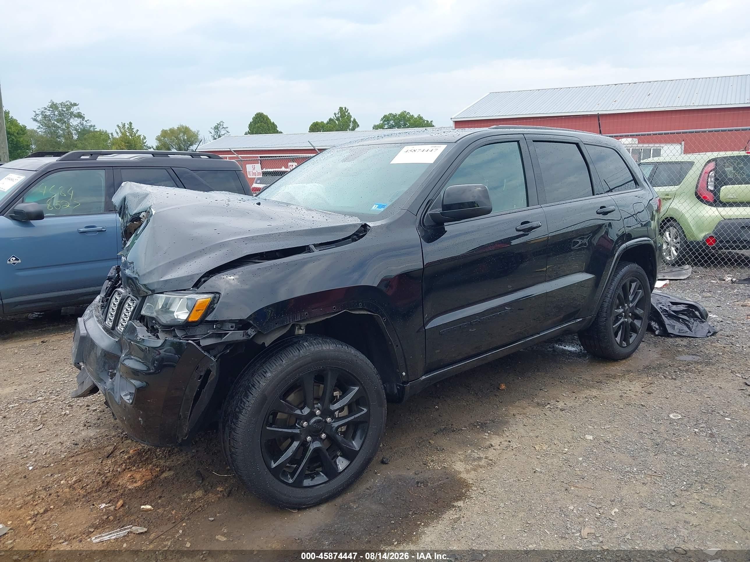 2021 Jeep Grand Cherokee Laredo X 4x4 Black vin: 1C4RJFAG8MC560937