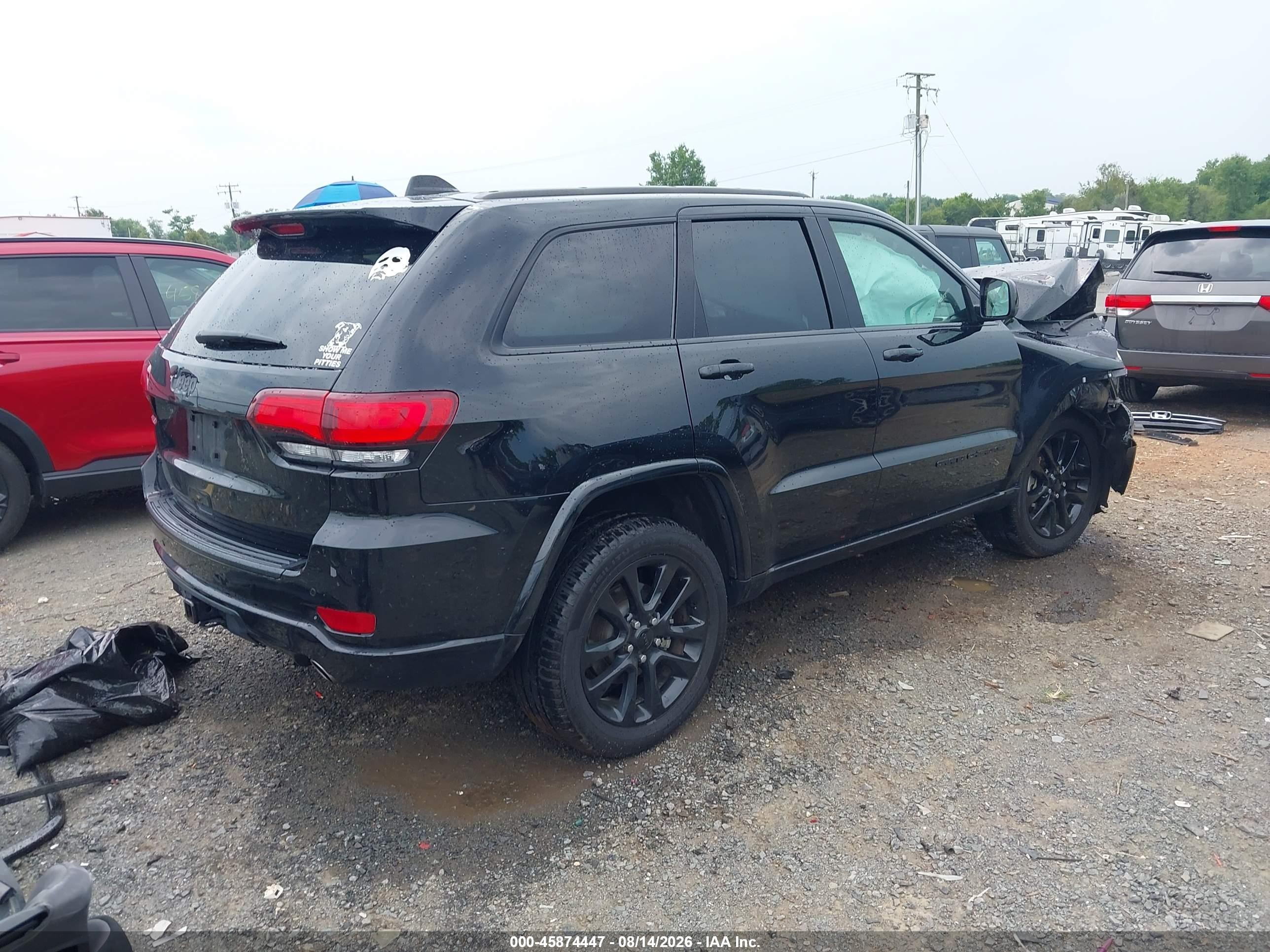 2021 Jeep Grand Cherokee Laredo X 4x4 Black vin: 1C4RJFAG8MC560937