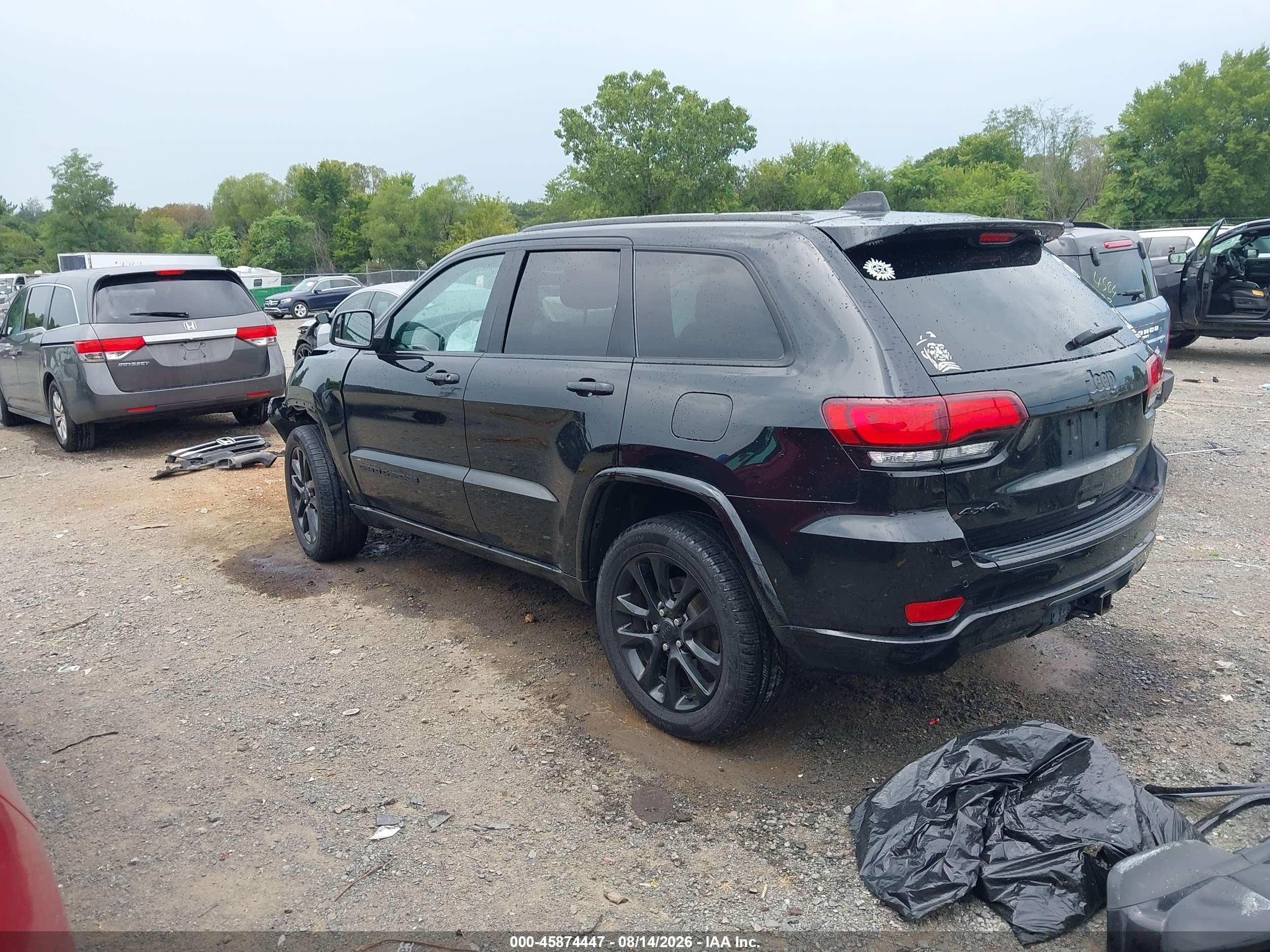 2021 Jeep Grand Cherokee Laredo X 4x4 Black vin: 1C4RJFAG8MC560937