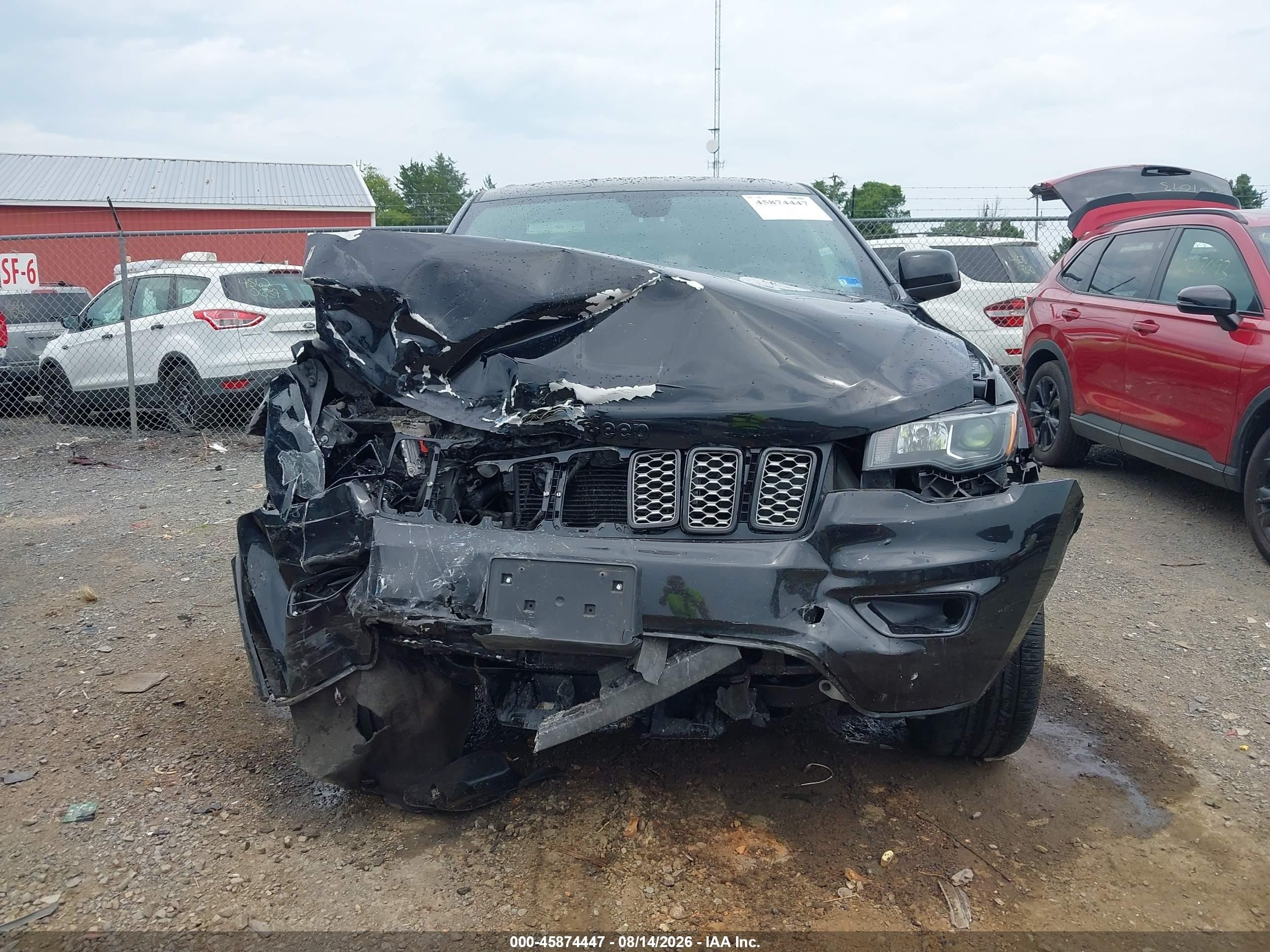 2021 Jeep Grand Cherokee Laredo X 4x4 Black vin: 1C4RJFAG8MC560937