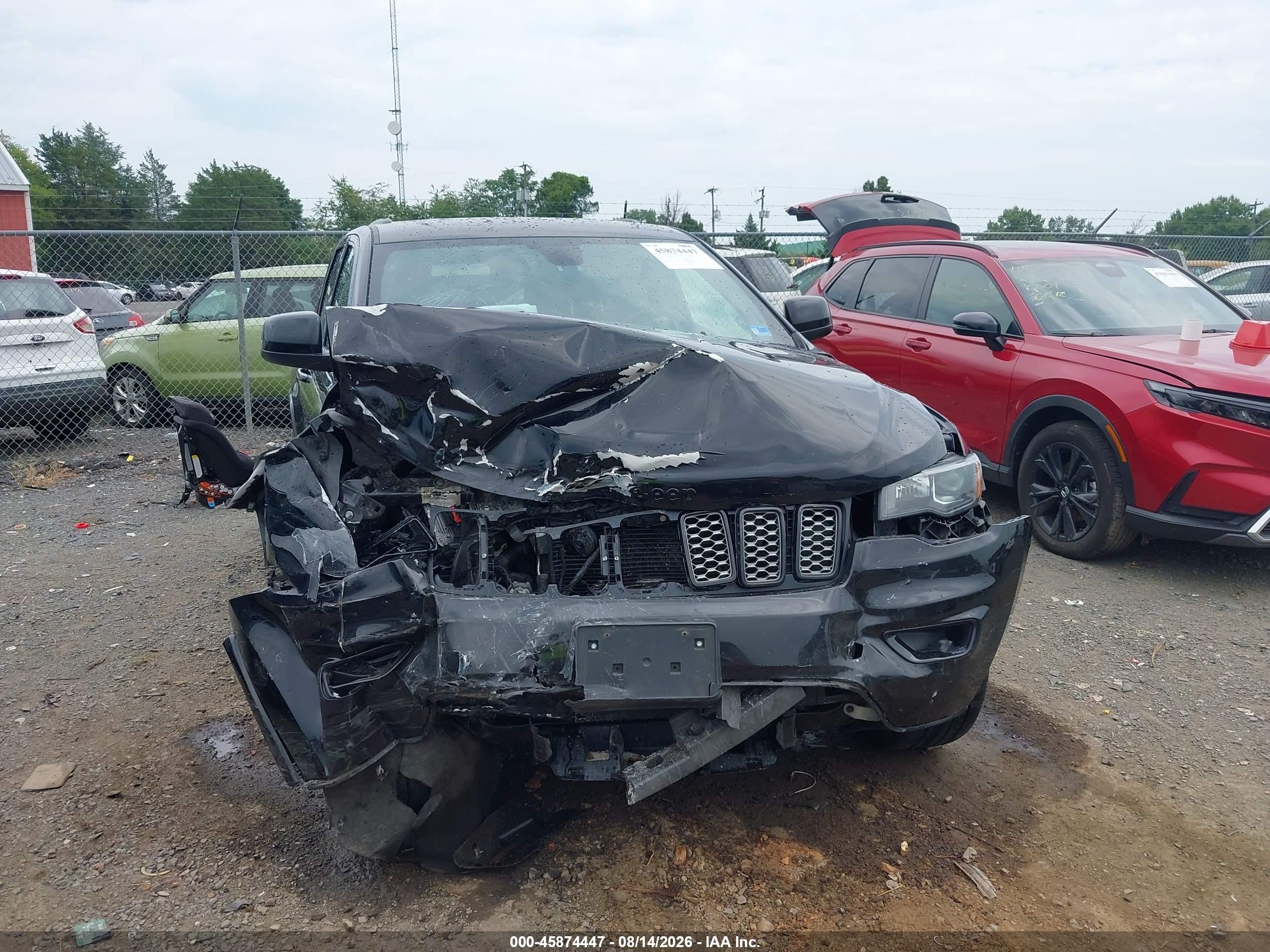 2021 Jeep Grand Cherokee Laredo X 4x4 Black vin: 1C4RJFAG8MC560937
