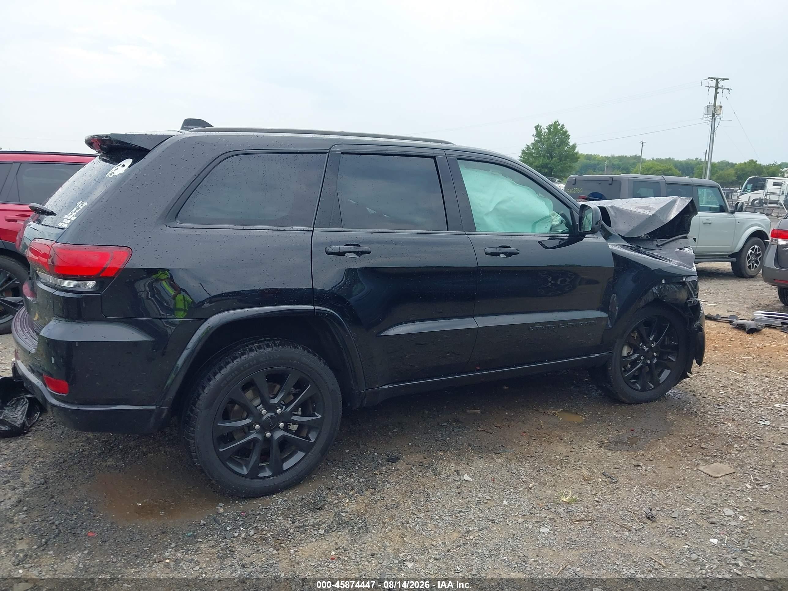 2021 Jeep Grand Cherokee Laredo X 4x4 Black vin: 1C4RJFAG8MC560937