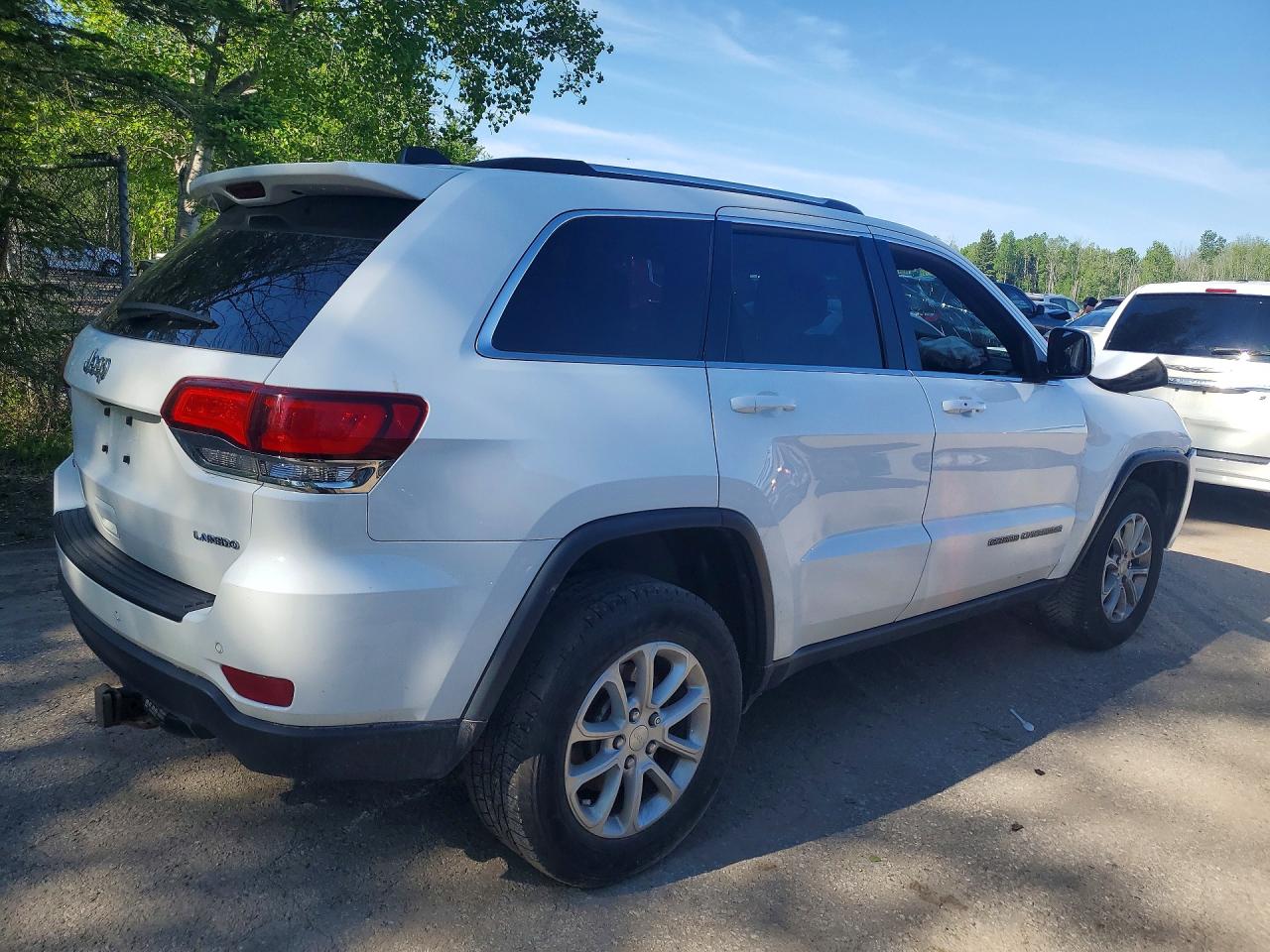 2021 Jeep Grand Cherokee Laredo Белый vin: 1C4RJFAG8MC718726