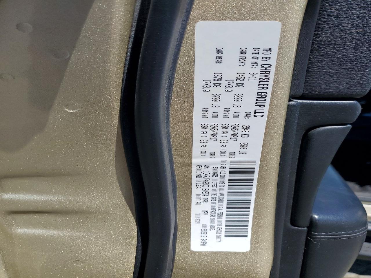 2012 Jeep Grand Cherokee Laredo Tan vin: 1C4RJFAG9CC160254