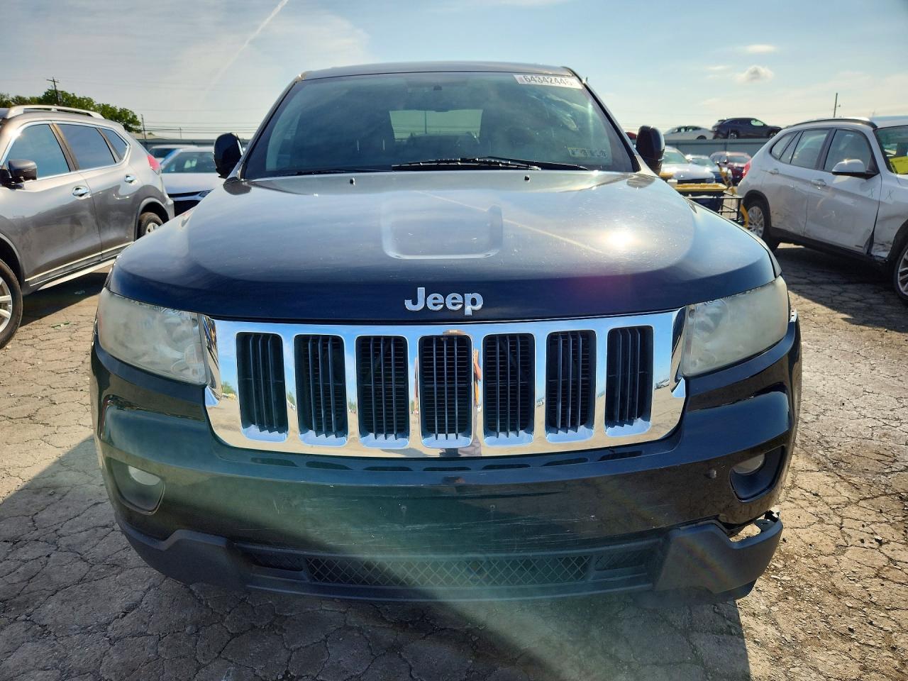2012 Jeep Grand Cherokee Laredo Black vin: 1C4RJFAG9CC165650