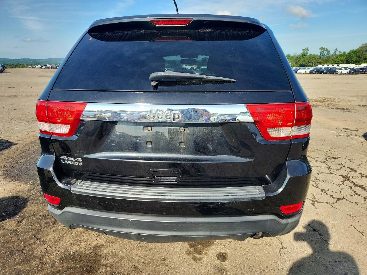 2012 Jeep Grand Cherokee Laredo Black vin: 1C4RJFAG9CC165650