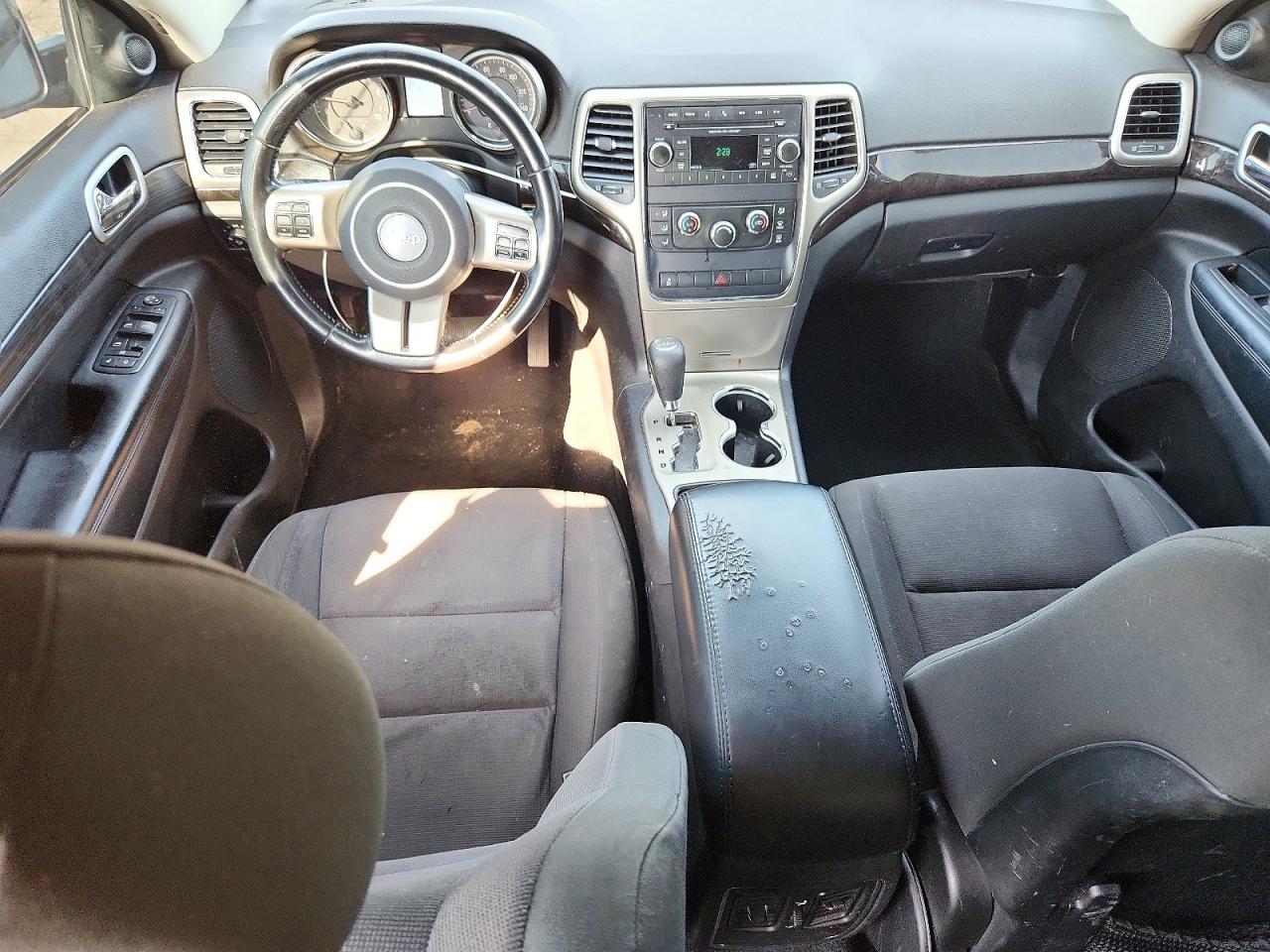 2012 Jeep Grand Cherokee Laredo Black vin: 1C4RJFAG9CC165650