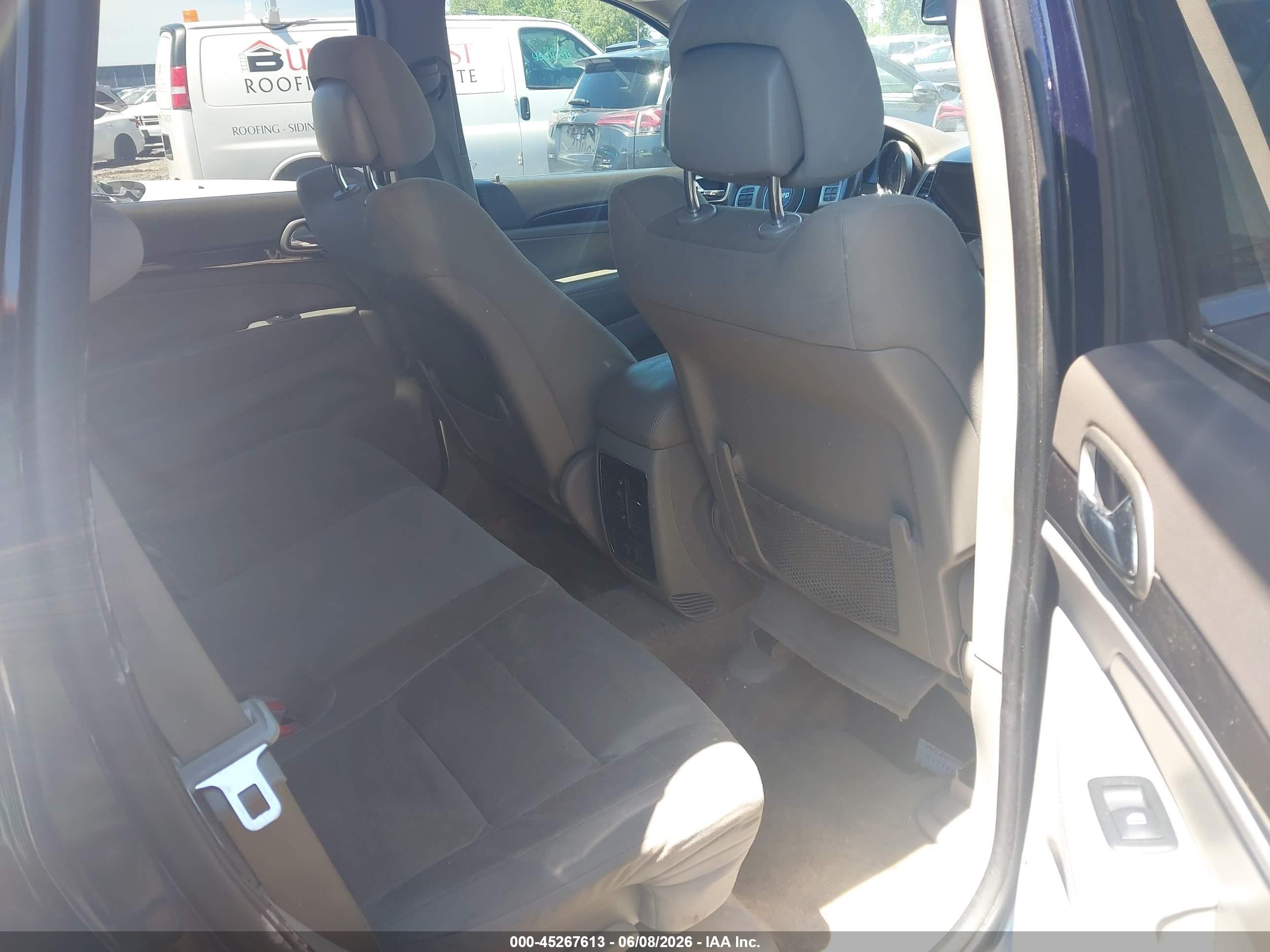 2012 Jeep Grand Cherokee Laredo Dark Blue vin: 1C4RJFAG9CC170962