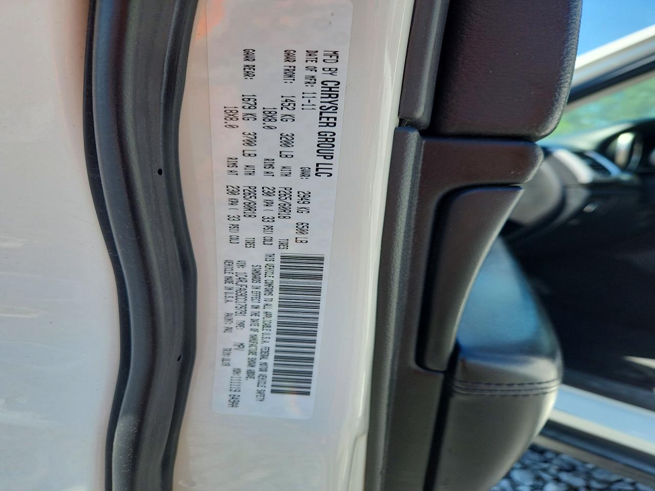 2012 Jeep Grand Cherokee Laredo White vin: 1C4RJFAG9CC179791