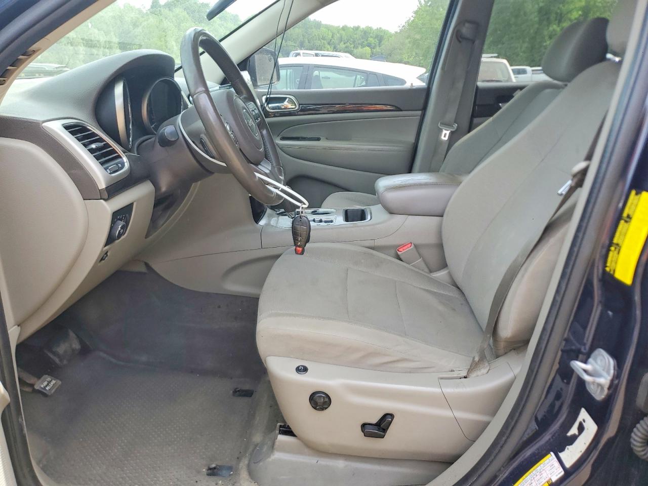 2012 Jeep Grand Cherokee Laredo Синий vin: 1C4RJFAG9CC180083
