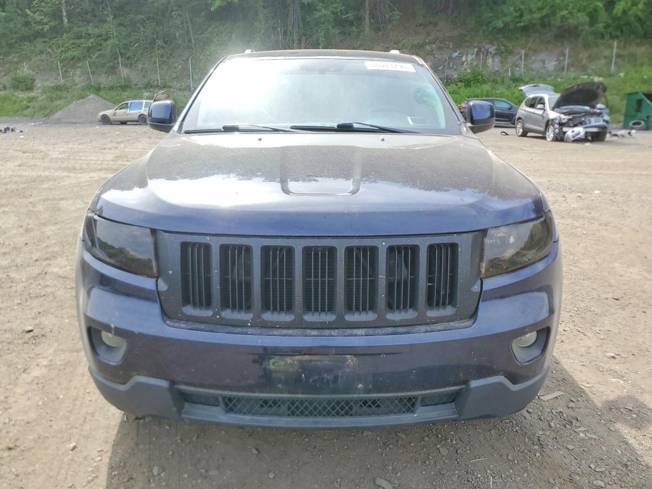 2012 Jeep Grand Cherokee Laredo Синий vin: 1C4RJFAG9CC180083