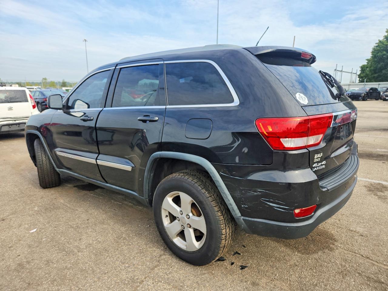 2012 Jeep Grand Cherokee Laredo Black vin: 1C4RJFAG9CC225815