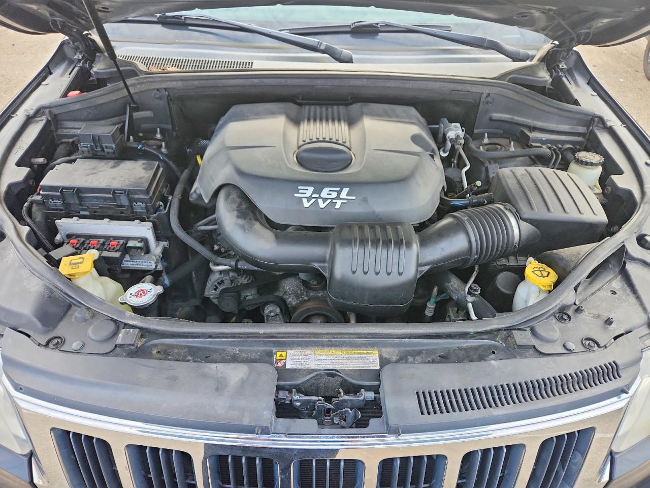 2012 Jeep Grand Cherokee Laredo Black vin: 1C4RJFAG9CC225815
