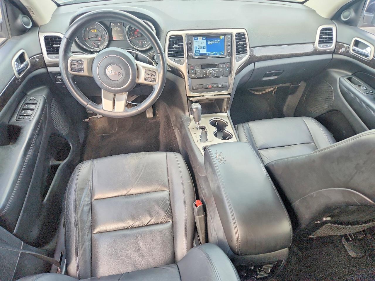 2012 Jeep Grand Cherokee Laredo Black vin: 1C4RJFAG9CC225815