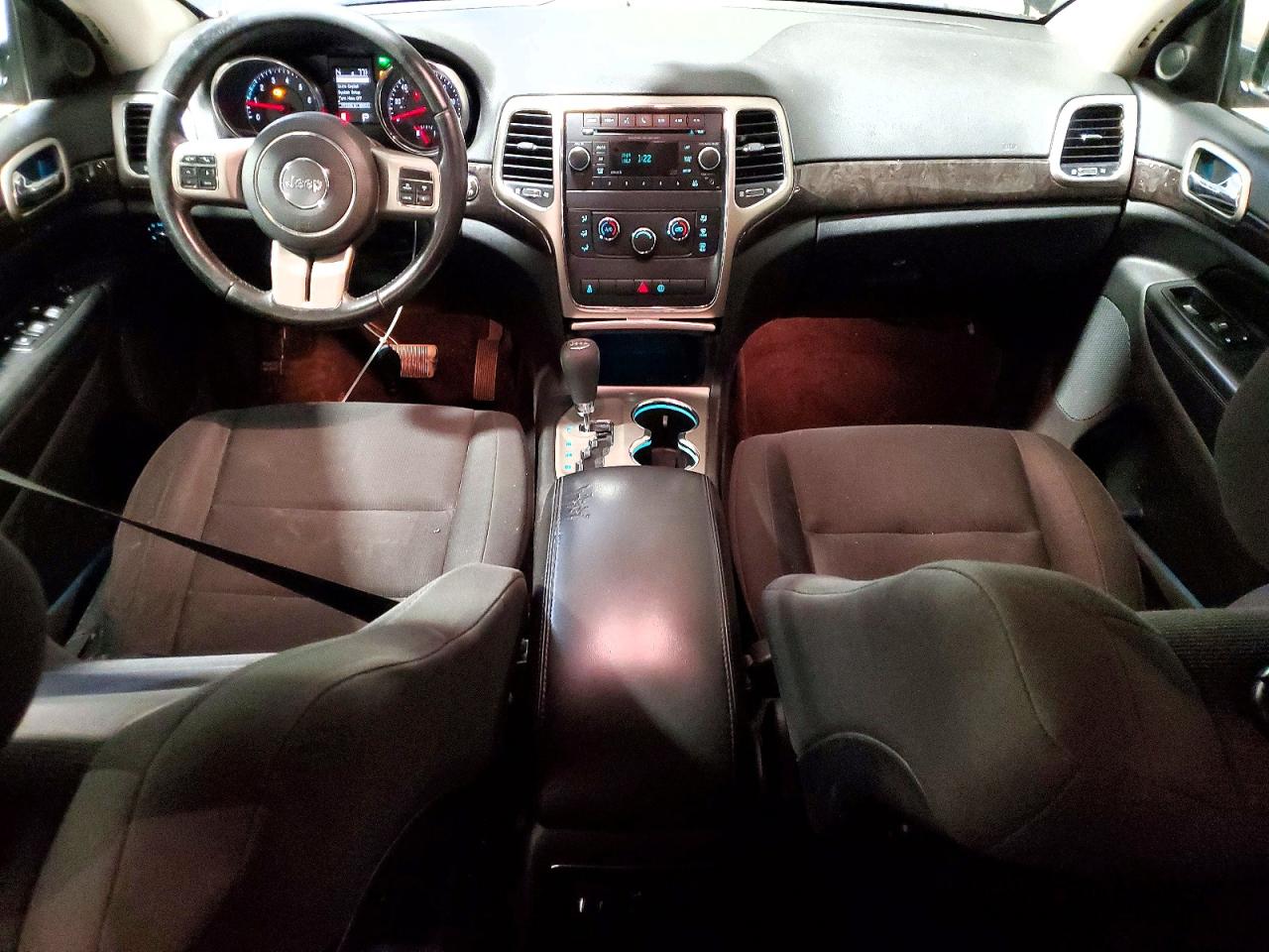 2012 Jeep Grand Cherokee Laredo Black vin: 1C4RJFAG9CC233932