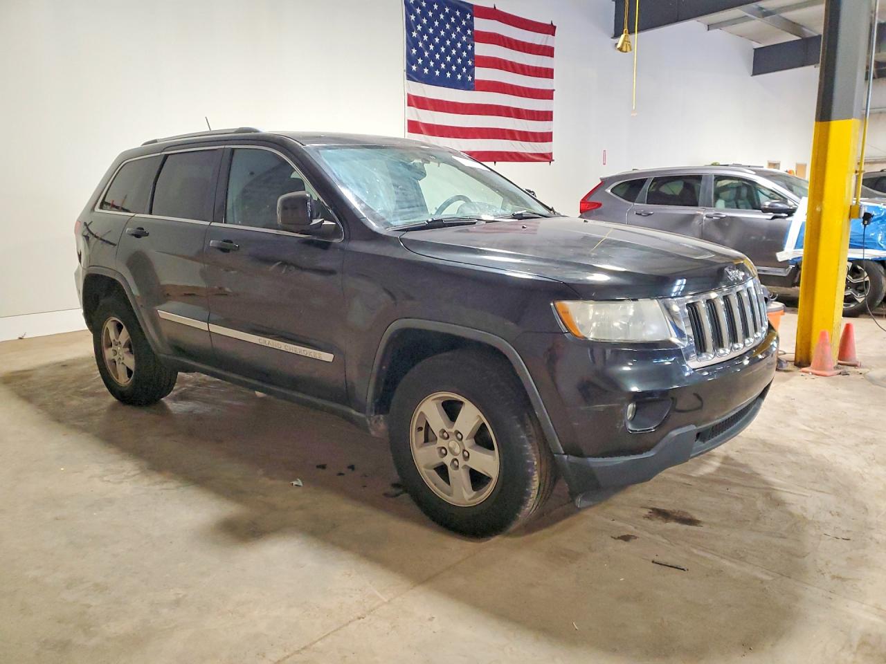 2012 Jeep Grand Cherokee Laredo Black vin: 1C4RJFAG9CC233932
