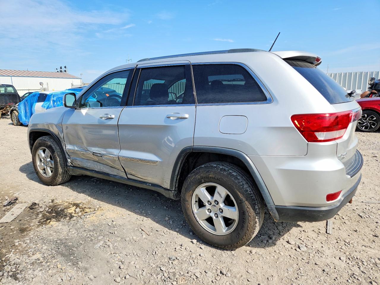 2012 Jeep Grand Cherokee Laredo Серебряный vin: 1C4RJFAG9CC263481