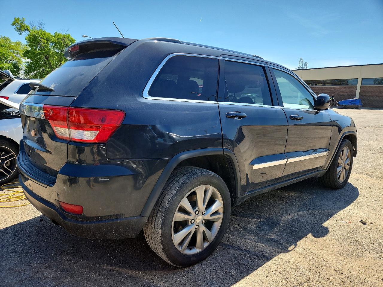 2012 Jeep Grand Cherokee Laredo Серый vin: 1C4RJFAG9CC299333