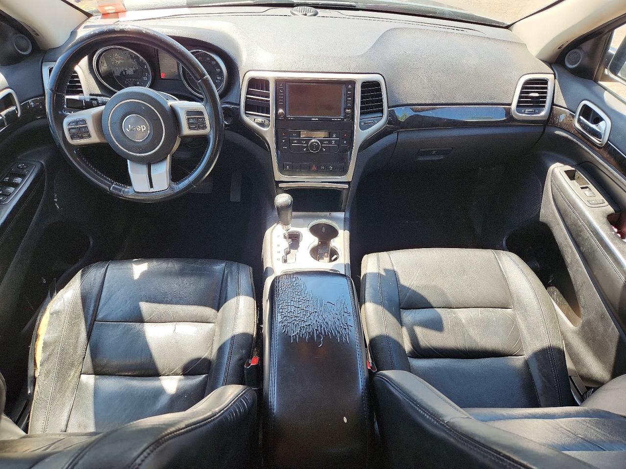 2012 Jeep Grand Cherokee Laredo Серый vin: 1C4RJFAG9CC299333