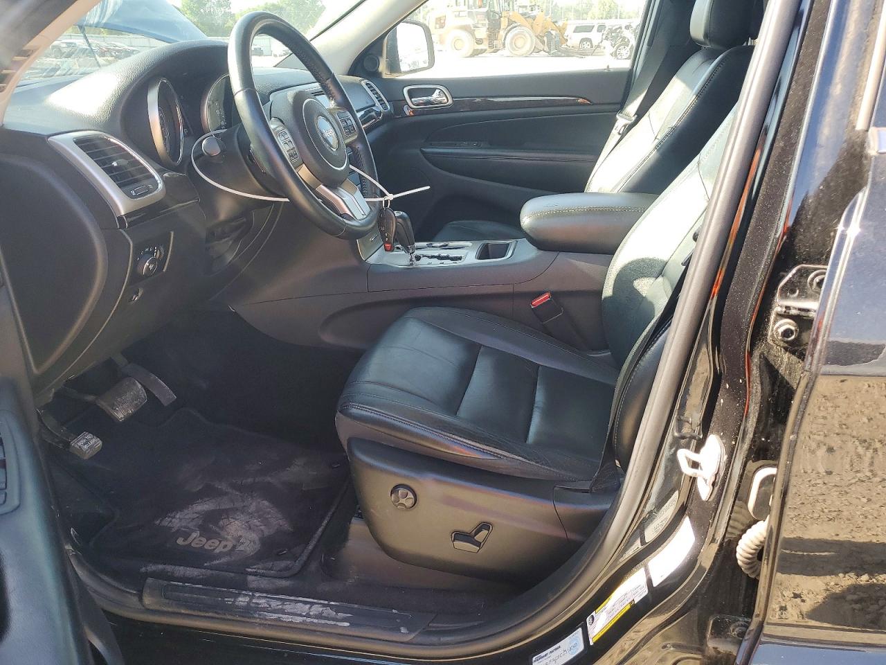 2012 Jeep Grand Cherokee Laredo Black vin: 1C4RJFAG9CC310749