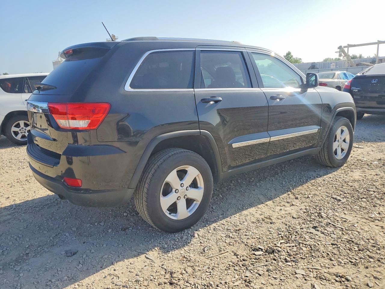 2012 Jeep Grand Cherokee Laredo Black vin: 1C4RJFAG9CC310749